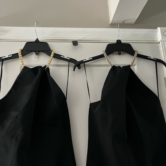 Galvan London Cleopatra Chain Necklace Halter Midi Dress Small NWT - Picture 7 of 13